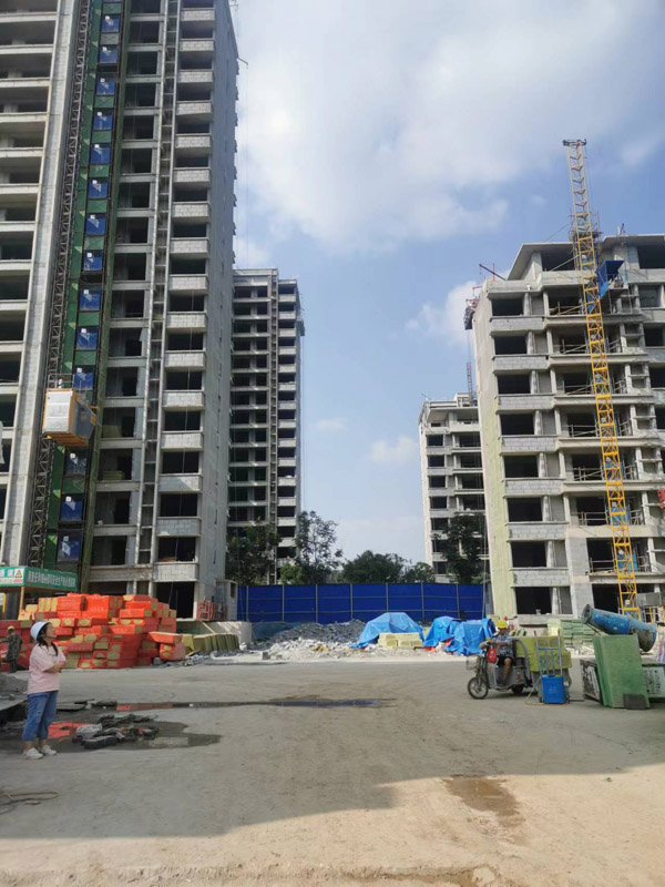 洛陽港龍外墻保溫項(xiàng)目